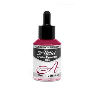 Atelier 60 ml Acrylic Ink Quinacridone Magenta 60 mL