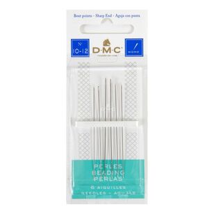 DMC Beading Needles 1764 #10-12 Nickel 10 - 12