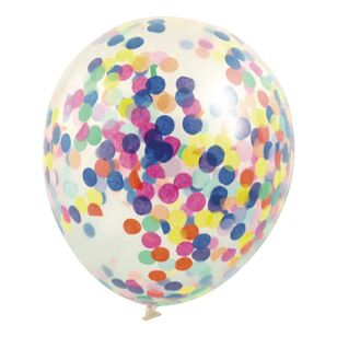 Confetti Balloon 30 cm Multicoloured 30 cm