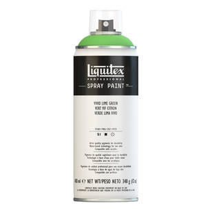 Liquitex 400 ml Acrylic Spray Vivid Lime Green 400 mL