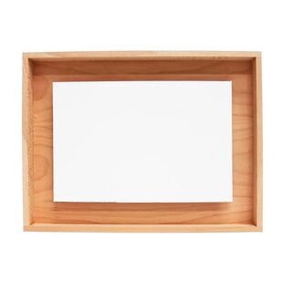 Jasart Framed Floating Canvas Panels White