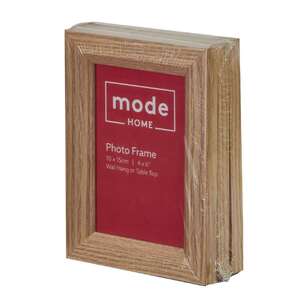 Mode 3 Pack 10 x 15 cm Everyday Photo Frames Natural 10 x 15 cm
