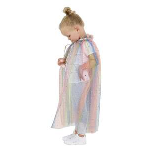 Spartys Pastel Fairy Cape Iridescent Child