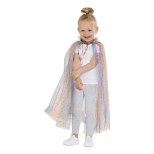 Spartys Pastel Fairy Cape Iridescent Child