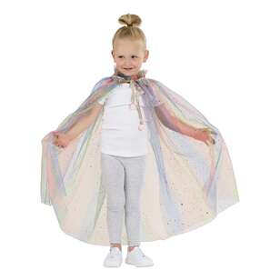 Spartys Pastel Fairy Cape Iridescent Child