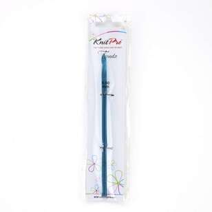 Knitpro Trenz Single Ended 15 cm Crochet Hook Turquoise 5.5 mm