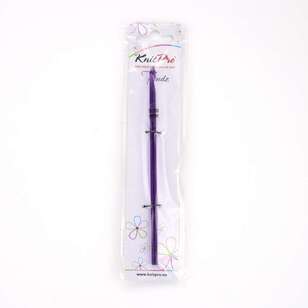 Knitpro Trenz Single Ended 15 cm Crochet Hook Violet 5 mm