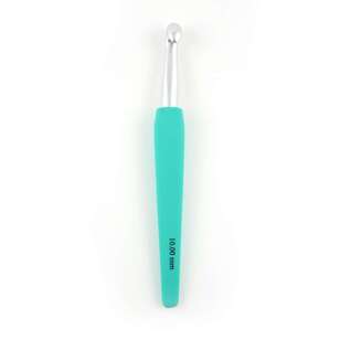 Knitpro Waves Single Ended 15 cm Crochet Hook Jade 10 mm