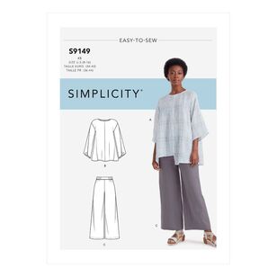 Simplicity Sewing Pattern S9149 Misses' Tops & Pants