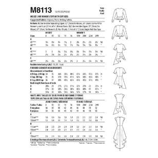 McCall's M8113 Misses' & Women's Tops With Cup Sizes