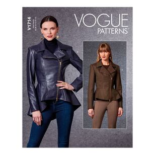 Vogue Sewing Pattern V1714 Misses' Jacket