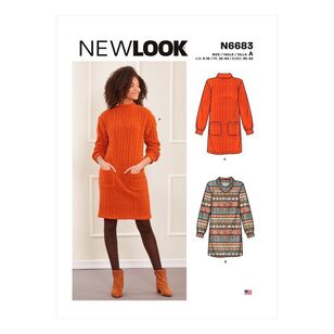 New Look Sewing Pattern N6683 Misses' Dresses 4 - 16