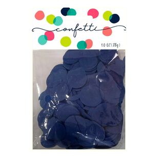 Amscan Paper Confetti Circles Royal Blue 28 g