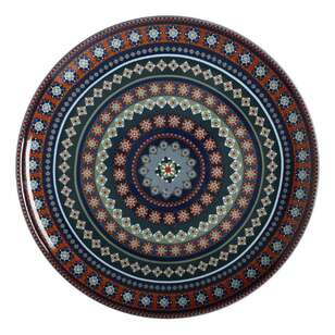 Casa Domani Sintra Round Platter Multicoloured 37 cm