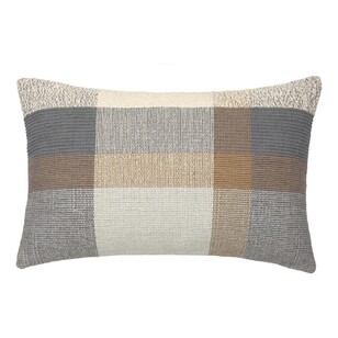 KOO Chester Woven Cushion Grey 40 x 60 cm