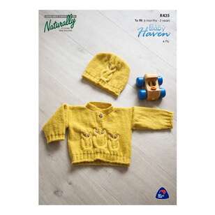 Naturally Baby Haven 4Ply Leaflet K435