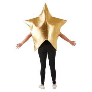 Jolly & Joy Gold Star Costume Gold Adult