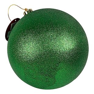 Jolly & Joy 20 cm Glitter Bauble Green 20 cm