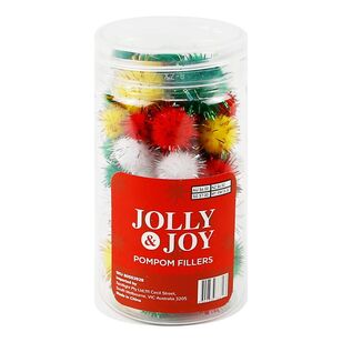 Jolly & Joy Bauble Fillers Pom Pom Multicoloured