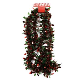 Jolly & Joy Dot Tinsel 2 m Red & Green