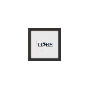 Stein Design 20 x 20 cm Box Photo Frame Black 20 x 20 cm