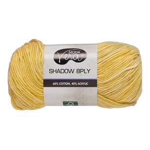 Moda Vera Shadow Yarn Yellow Print 100 g