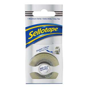 Sellotape Super Clear Boxed Tape Clear