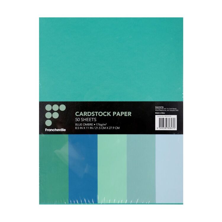 50Sheets White Cardstock Paper, 8.5 x 11 Card stock for Cricut, Thick  Construction Paper for Card Making, Scrapbooking, Craft 90 lb / 250 gsm