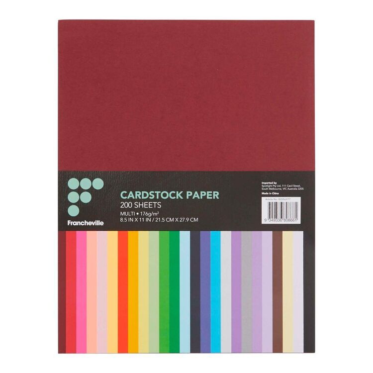  25Sheets Black Cardstock Paper, 8.5 x 11 Card stock for Cricut,  Thick Construction Paper for Card Making, Scrapbooking, Craft 90 lb / 250  gsm : Arts, Crafts & Sewing