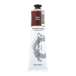 Chromacryl Students Acrylic Paint  Sienna 75 mL