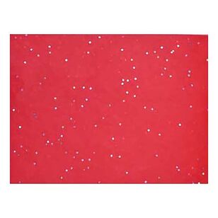 Artwrap Glitter Tissue Paper 3 Sheets Red