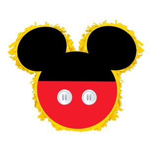 Mickey Mouse 2D Shaped Pinata Multicoloured