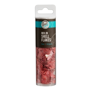 Glass Coat Resin Mix-In Rose Shell Flakes 100 g