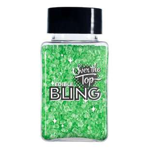 Over The Top Bling Sanding Sugar Green 80 g