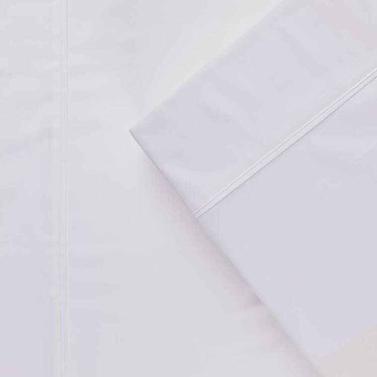 KOO Bamboo Cotton Sheet Set White King