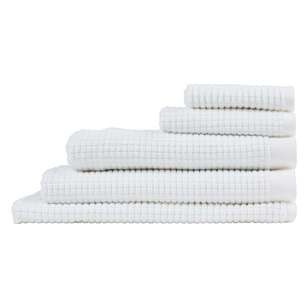 Dri Glo Balmoral Australian Cotton Towel Collection White