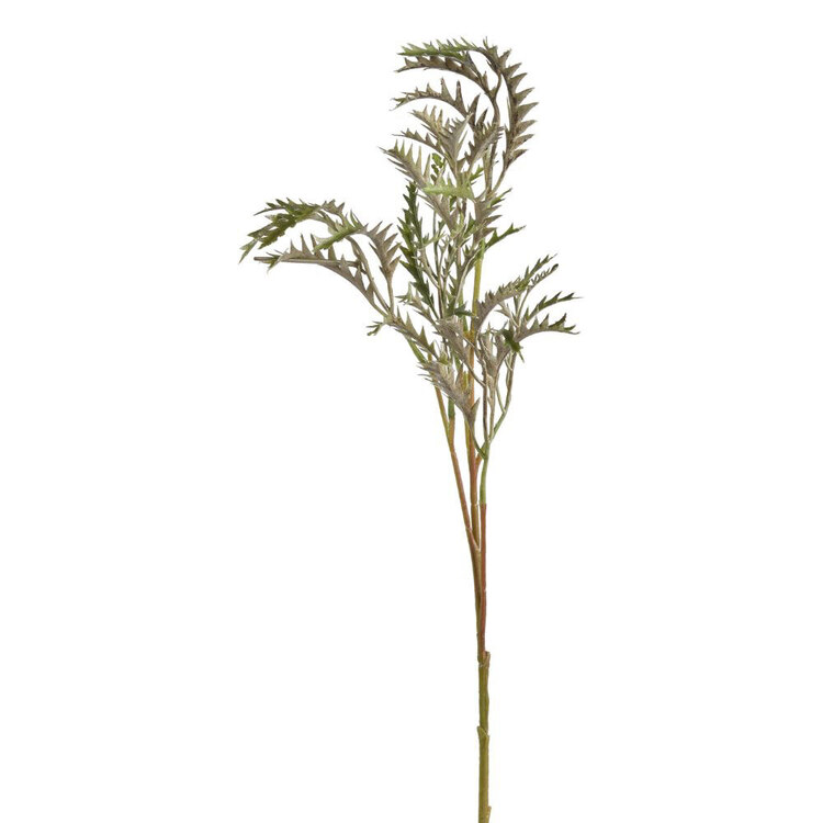 67.5 cm Sawtooth Leaves Stem Green