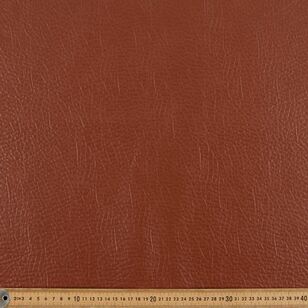 Plain 138 cm Textured Vegan Pleather Fabric Whiskey 138 cm