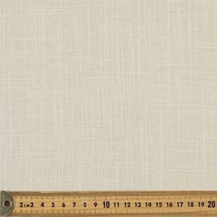 Plain 135 cm Rayon Linen Slub Fabric Stone 135 cm