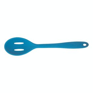 Avanti Silicone Slotted Spoon Blue 28 cm