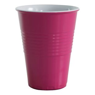 Serroni Miami Melamine Cup Fuchsia Pink