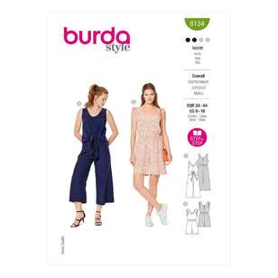 Burda 6134 Misses' Jumpsuits 34-44