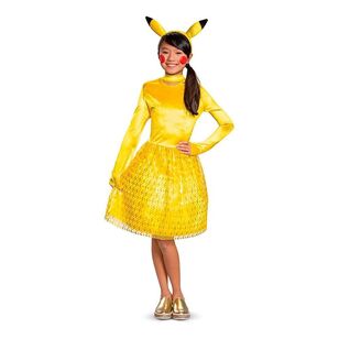 Nintendo Pokémon Classic Pikachu Kids Dress Costume Yellow