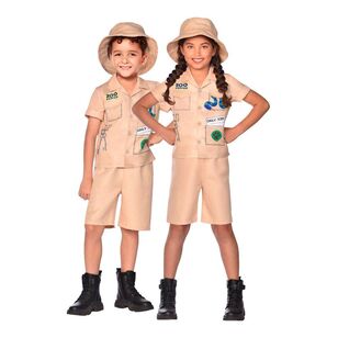 Amscan Zoo Keeper Kids Costume Multicoloured 4 - 6 Years