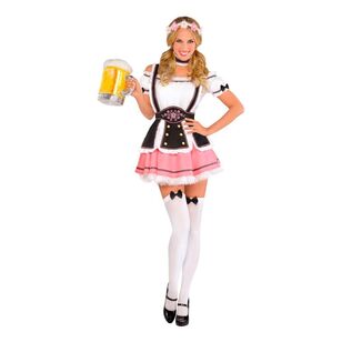 Amscan Oktoberfest Oktobermiss Adult Costume Multicoloured