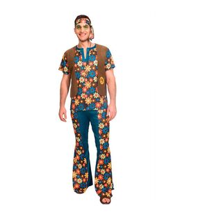 Amscan Groovy Hippy Adult Costume Multicoloured