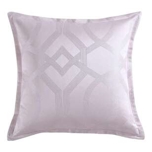 Platinum Seville European Pillowcase Blush European