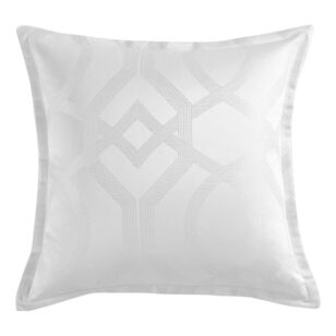 Platinum Seville European Pillowcase Snow European