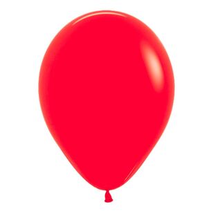 Spartys 30 cm Latex Balloon 20 Pack Red 30 cm