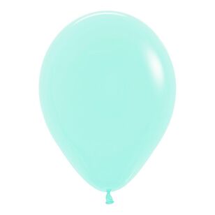 Spartys Pastel Latex Balloon 20 Pack Mint 30 cm